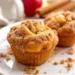 apple cider donut muffins - featured image