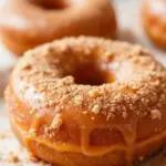 baked pumpkin donuts cinnamon sugar - featured image