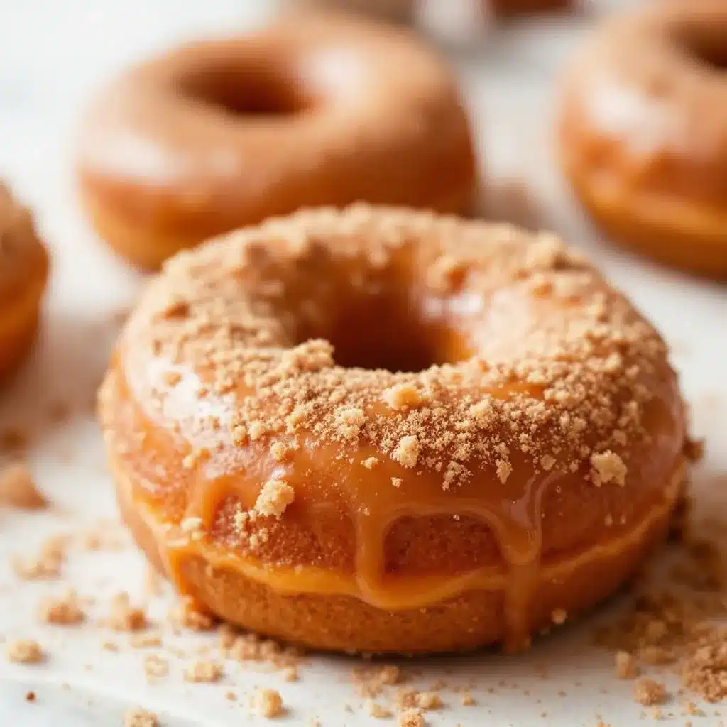 baked pumpkin donuts cinnamon sugar preparation steps