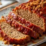 best old-fashioned meatloaf with brown sugar glaze - featured image