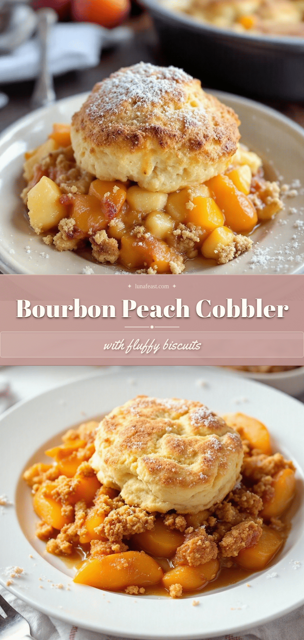 bourbon peach cobbler recipe