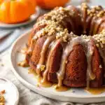 brown butter pumpkin bundt cake - featured image