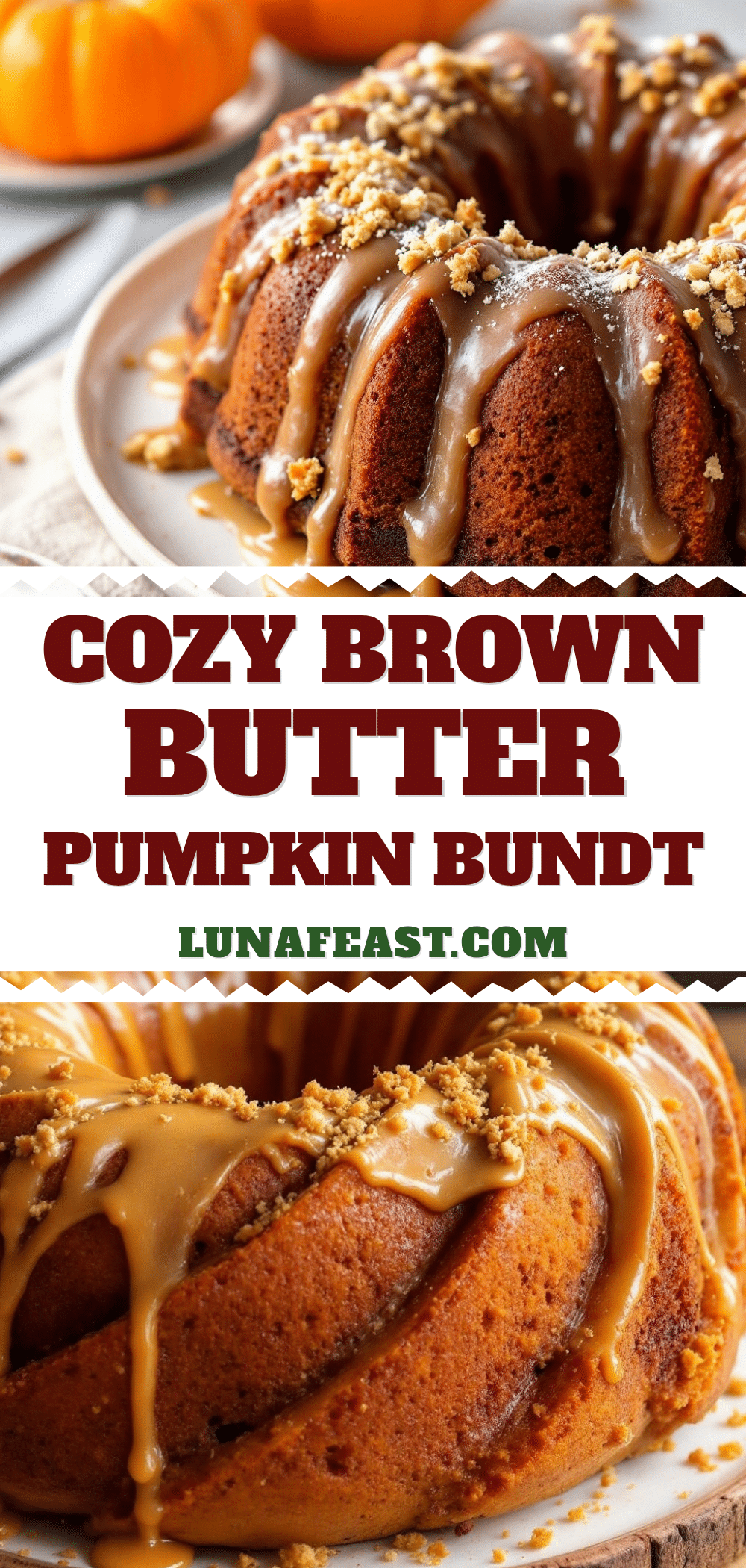brown butter pumpkin bundt cake recipe