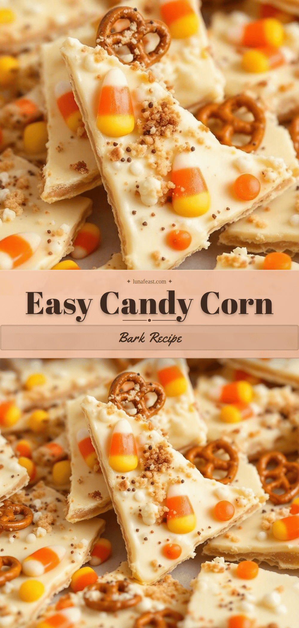 candy corn bark recipe