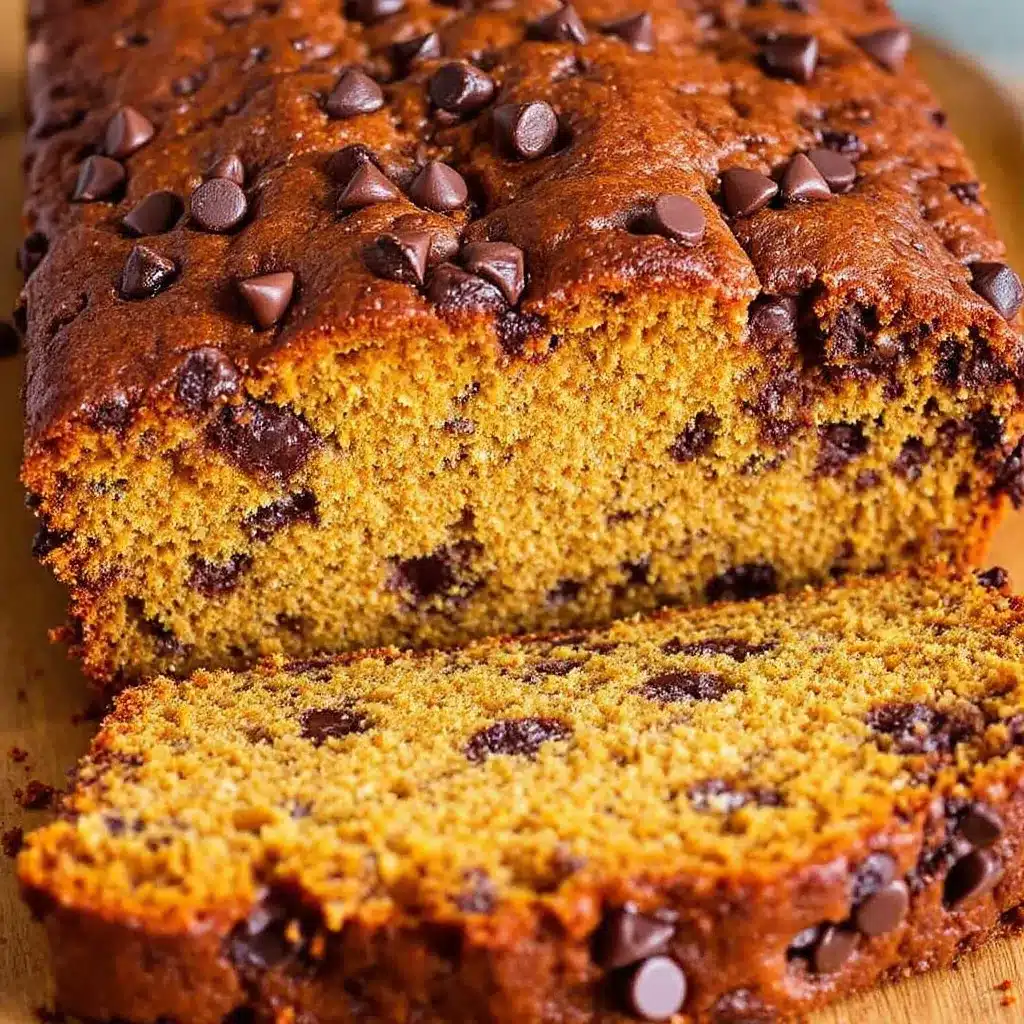chocolate chip pumpkin bread preparation steps
