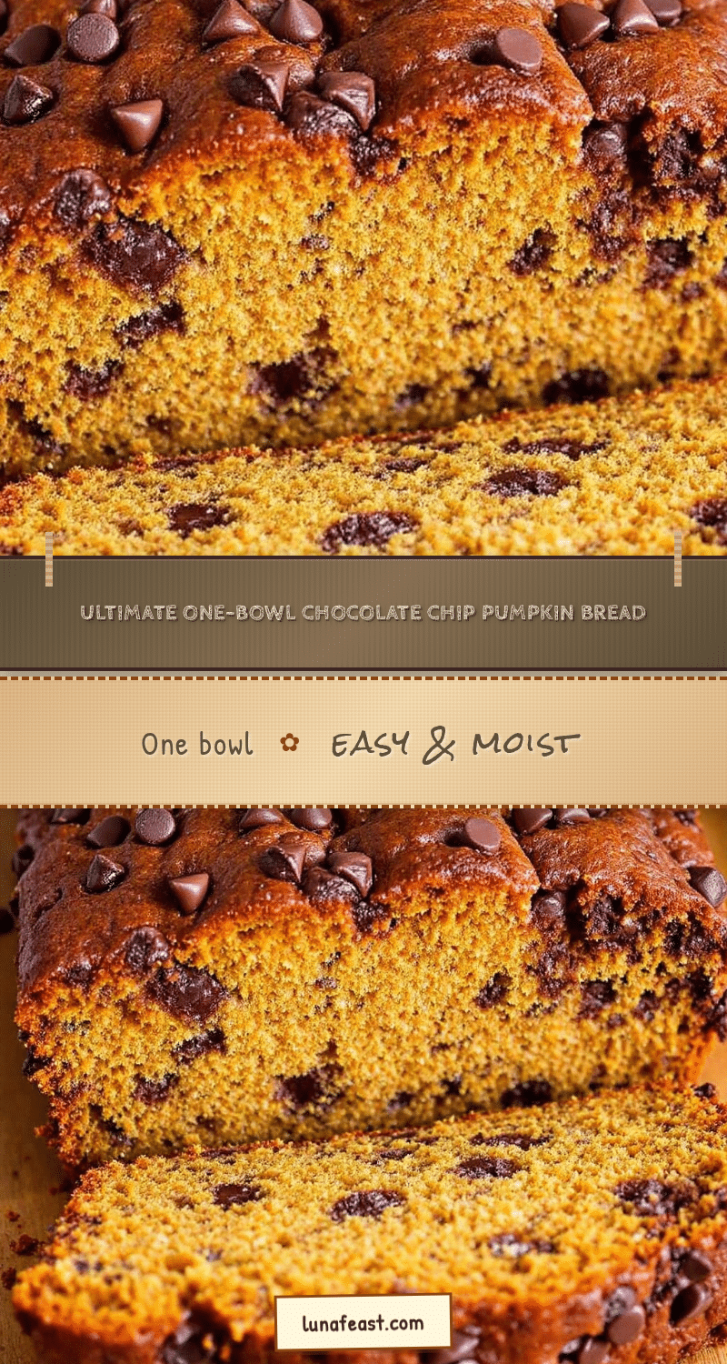 chocolate chip pumpkin bread recipe