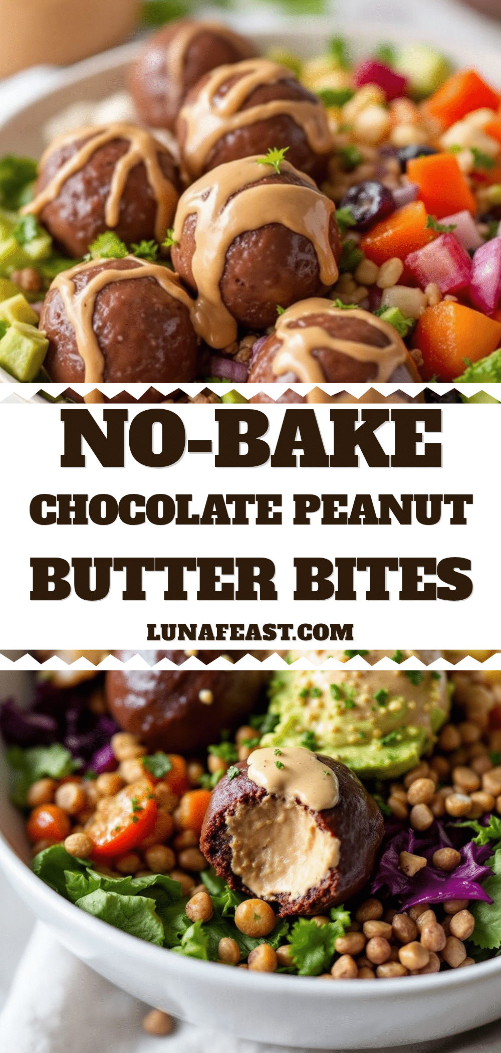 chocolate peanut butter protein balls recipe