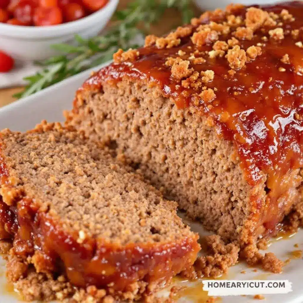 classic meatloaf with brown sugar glaze preparation steps