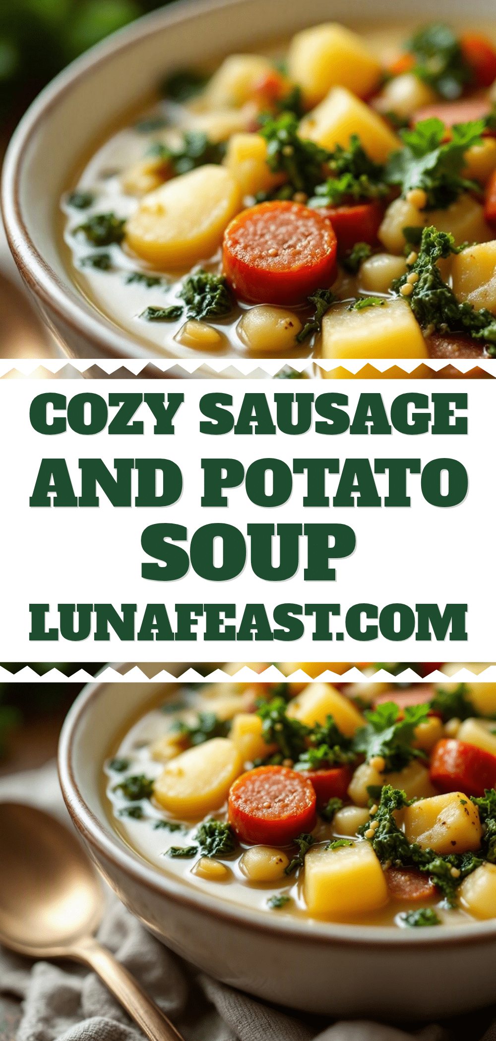 cozy sausage and potato soup with kale recipe