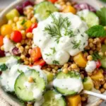 creamy cucumber salad - featured image
