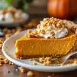 creamy no-bake pumpkin pie - featured image