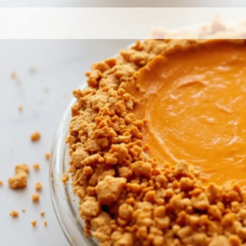creamy no-bake pumpkin pie preparation steps