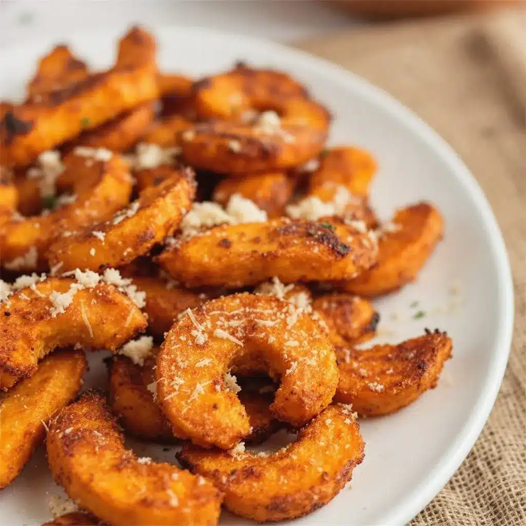crispy parmesan butternut squash fries preparation steps