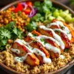 easy bento chicken teriyaki lunch box - featured image
