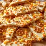 Easy Candy Corn Bark - featured image