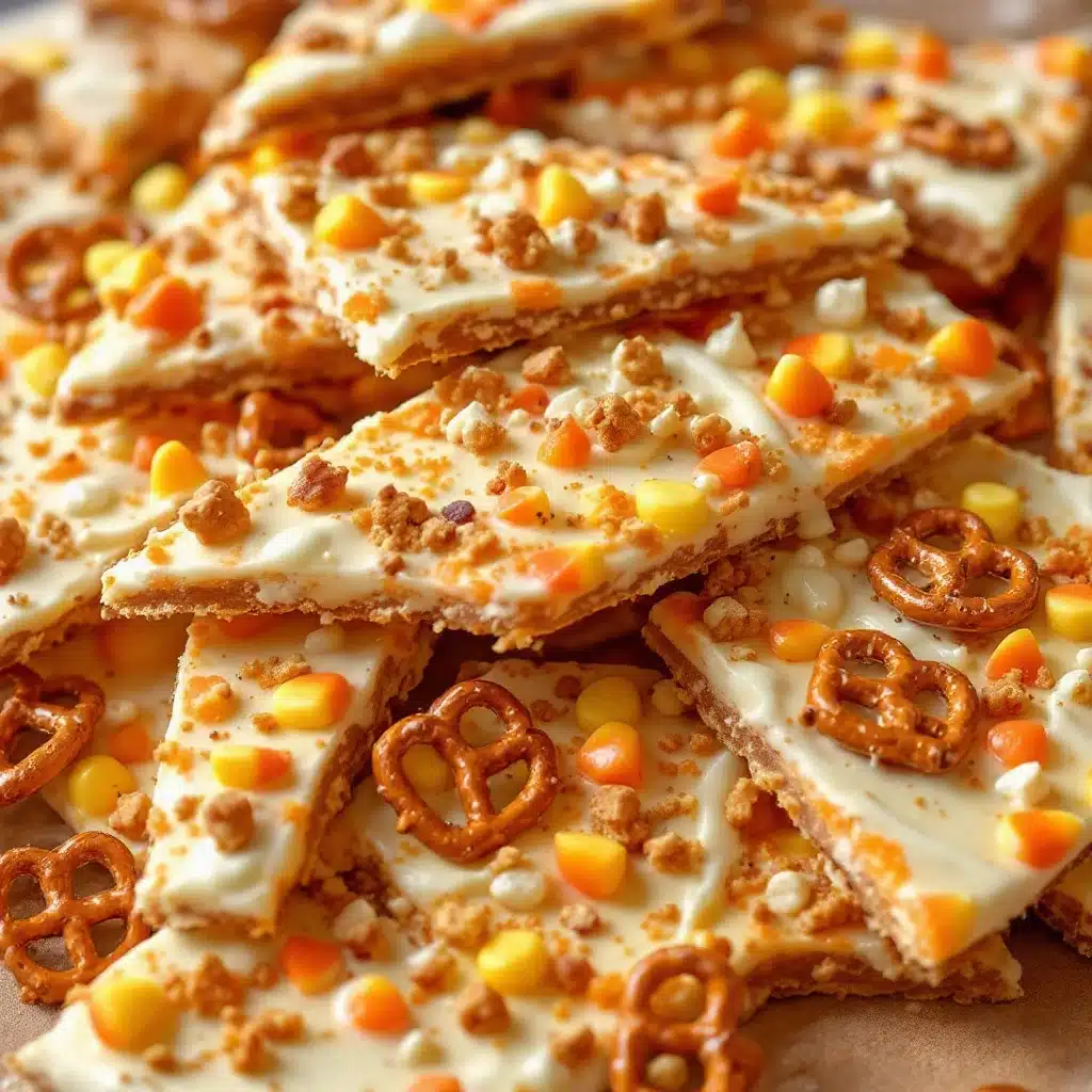 Easy Candy Corn Bark - featured image
