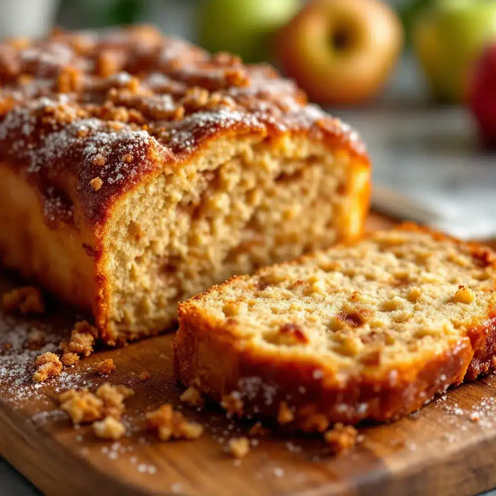 Easy Cinnamon Sugar Apple Fritter Bread preparation steps