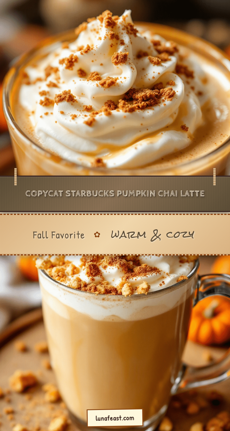easy copycat starbucks pumpkin chai latte recipe