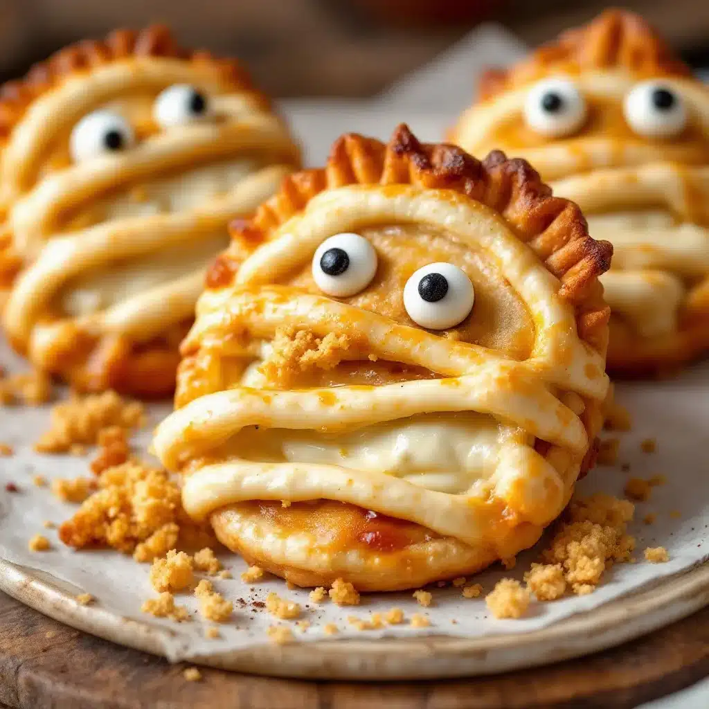 Easy Cream Cheese Mummy Hand Pies - featured image
