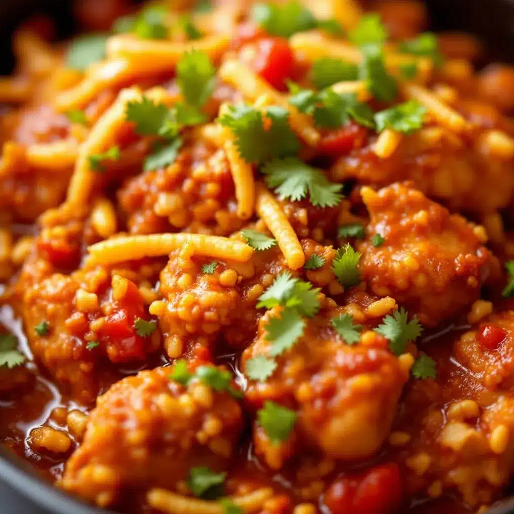 easy crockpot salsa chicken preparation steps