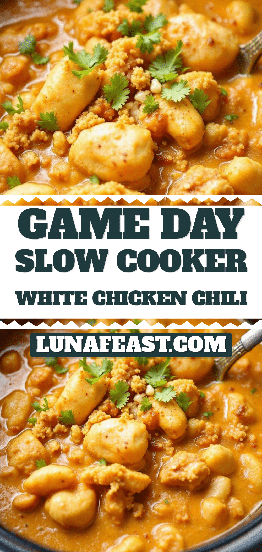 easy slow cooker white chicken chili recipe