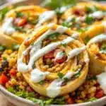 Easy Turkey Ranch Pinwheel Rolls - featured image
