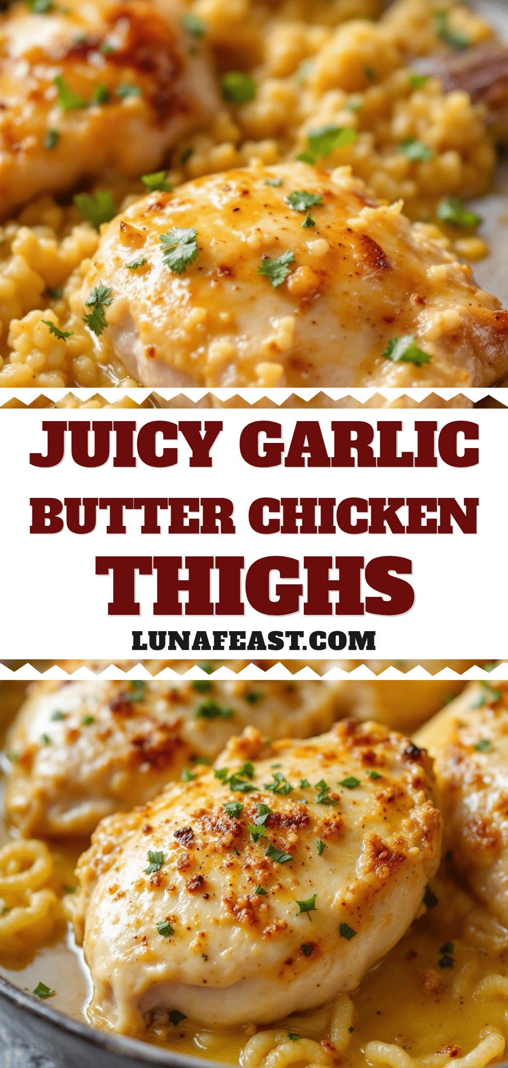 garlic butter chicken thighs recipe