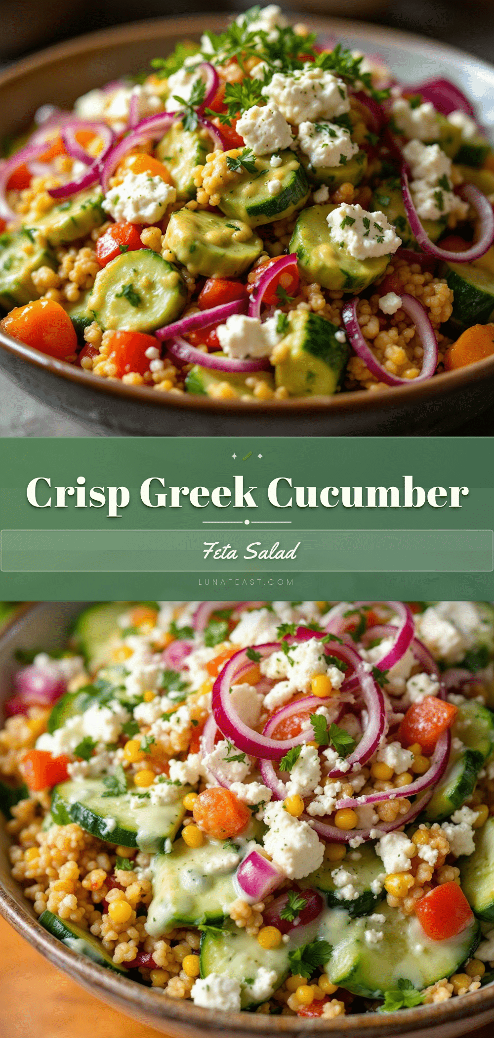 greek cucumber salad with feta recipe