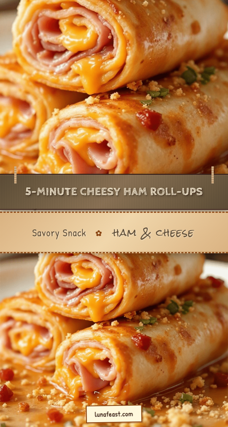 ham and cheese roll-ups recipe