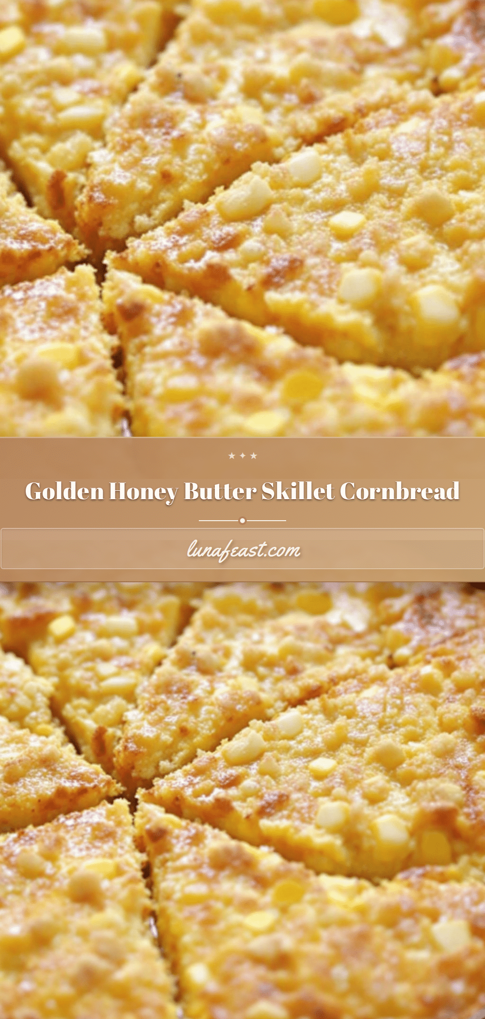 honey butter skillet cornbread recipe
