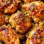 honey garlic chicken thighs - featured image
