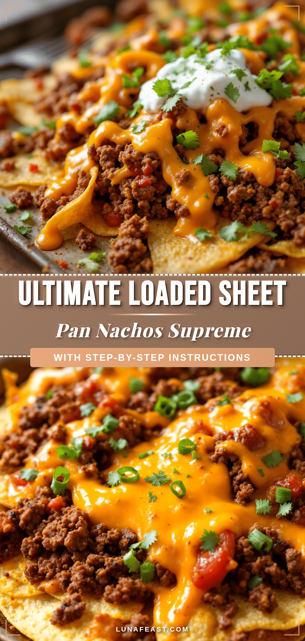 loaded sheet pan nachos recipe