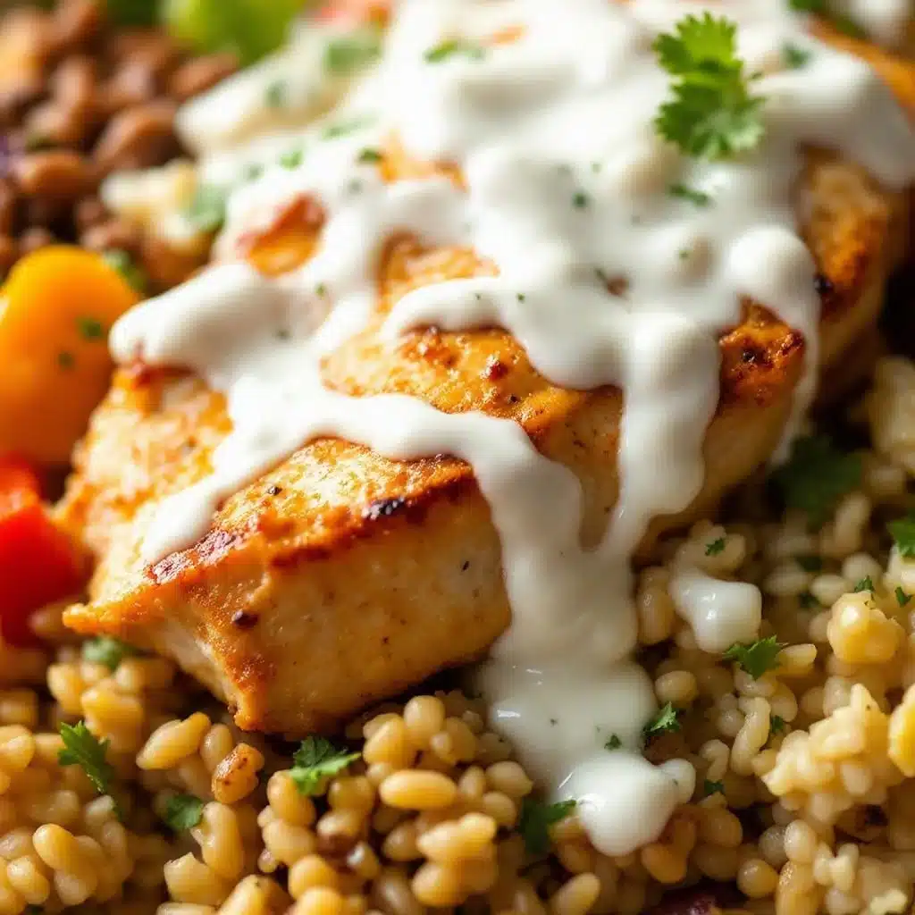 meal prep chicken and rice bowls - featured image