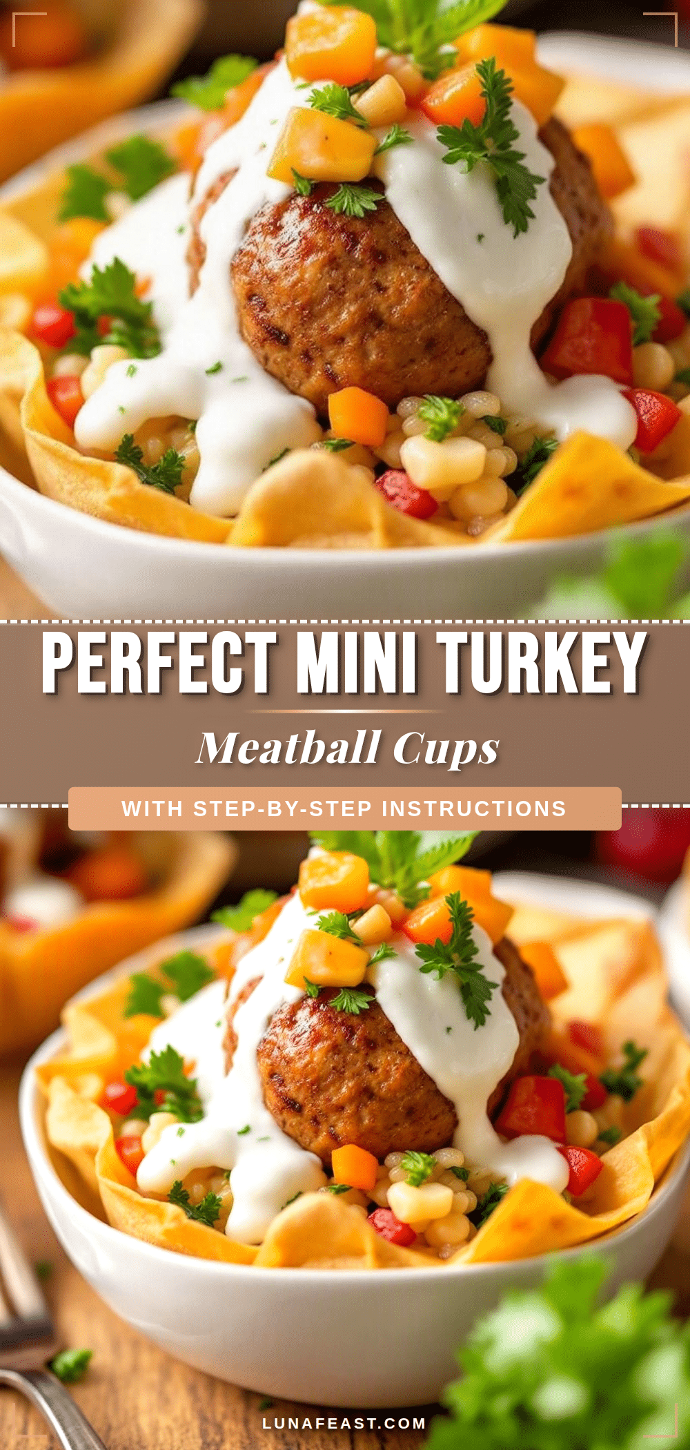 mini turkey meatball lunchbox cups recipe