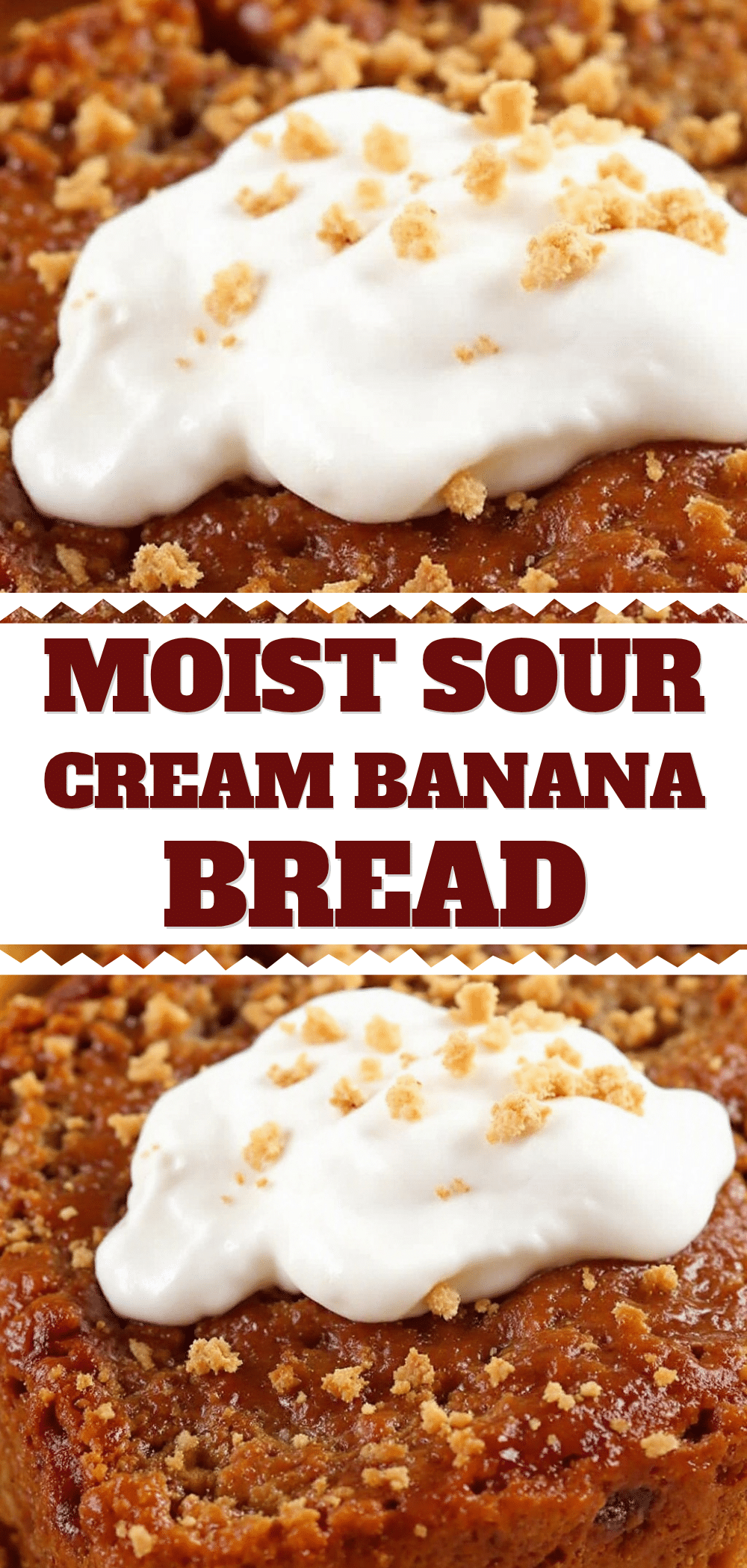 moist banana bread with sour cream recipe