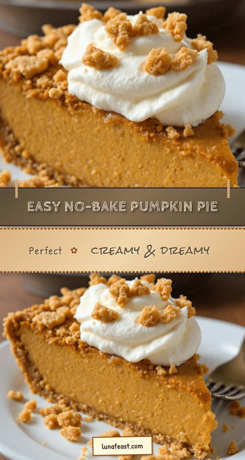 no-bake pumpkin pie recipe