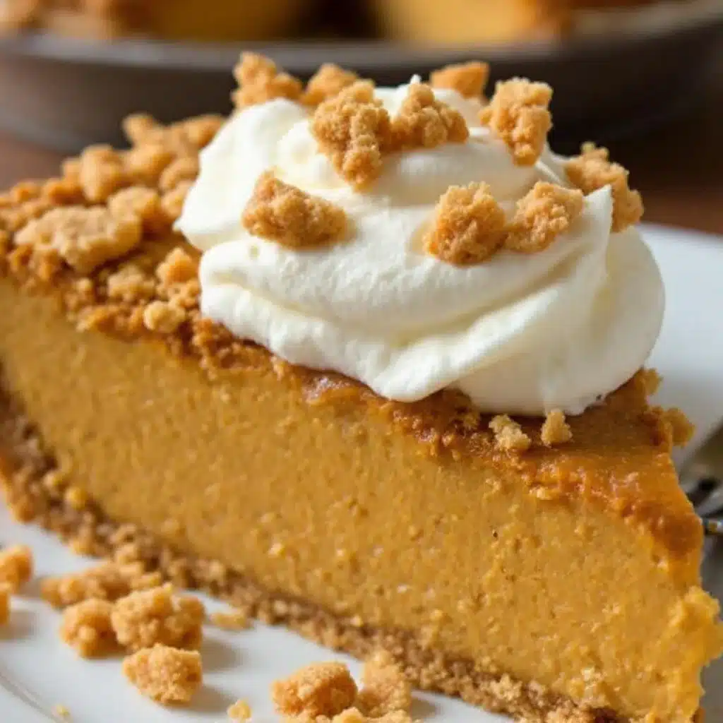no-bake pumpkin pie - featured image