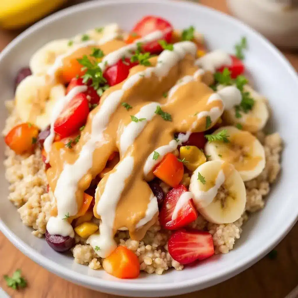 peanut butter banana overnight oats preparation steps