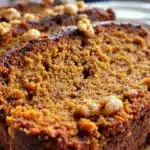 pumpkin banana walnut bread - featured image