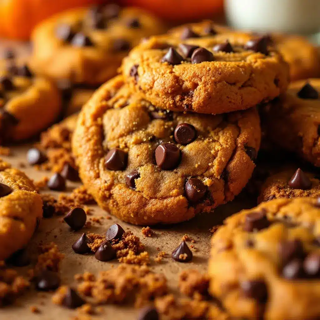 pumpkin chocolate chip cookies preparation steps