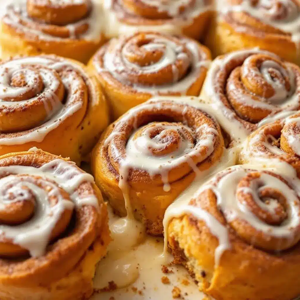 pumpkin cinnamon rolls preparation steps