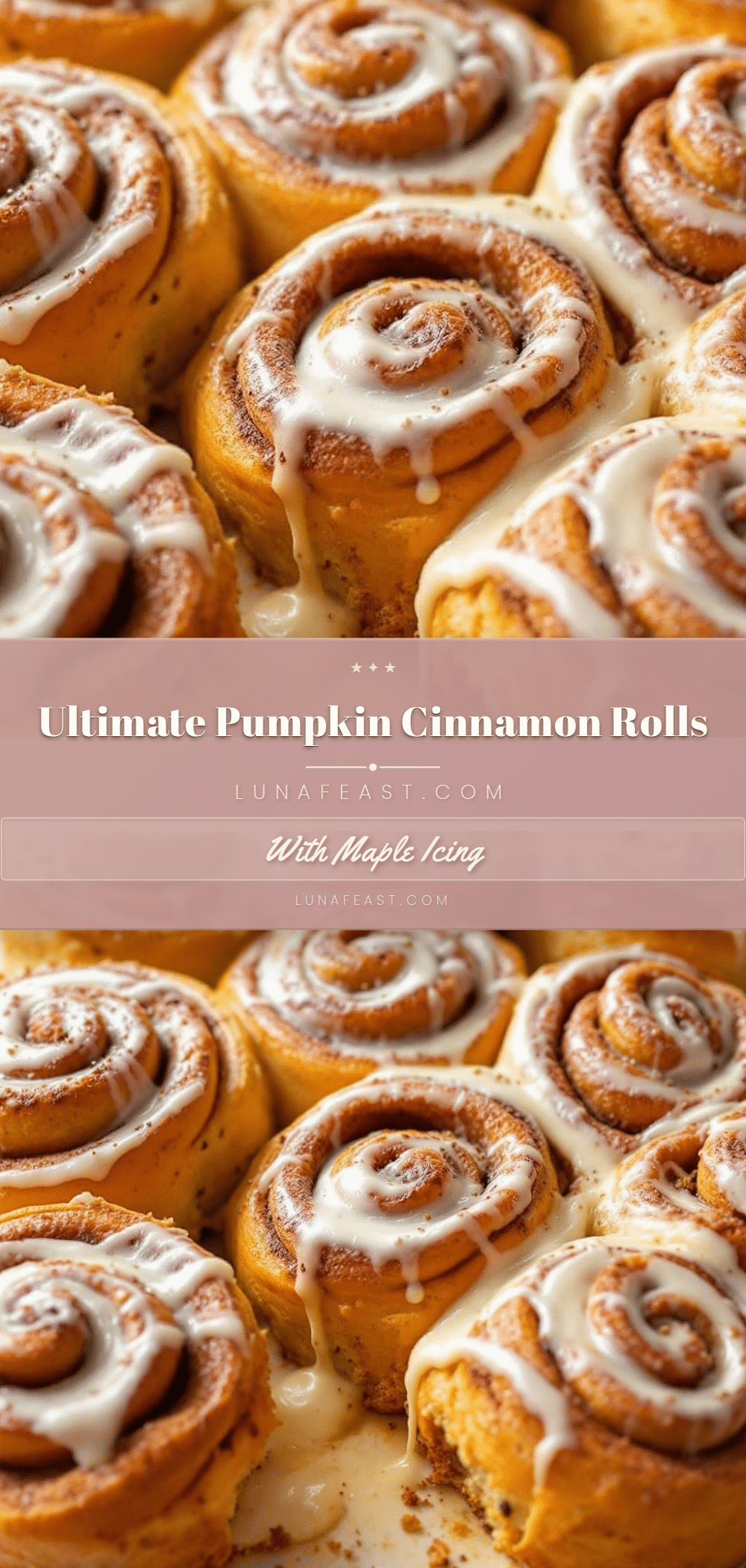 pumpkin cinnamon rolls recipe