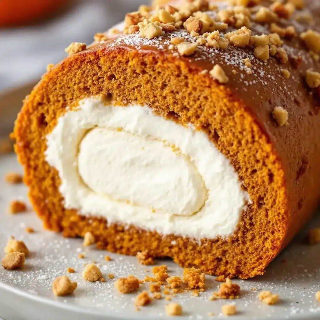 pumpkin roll preparation steps