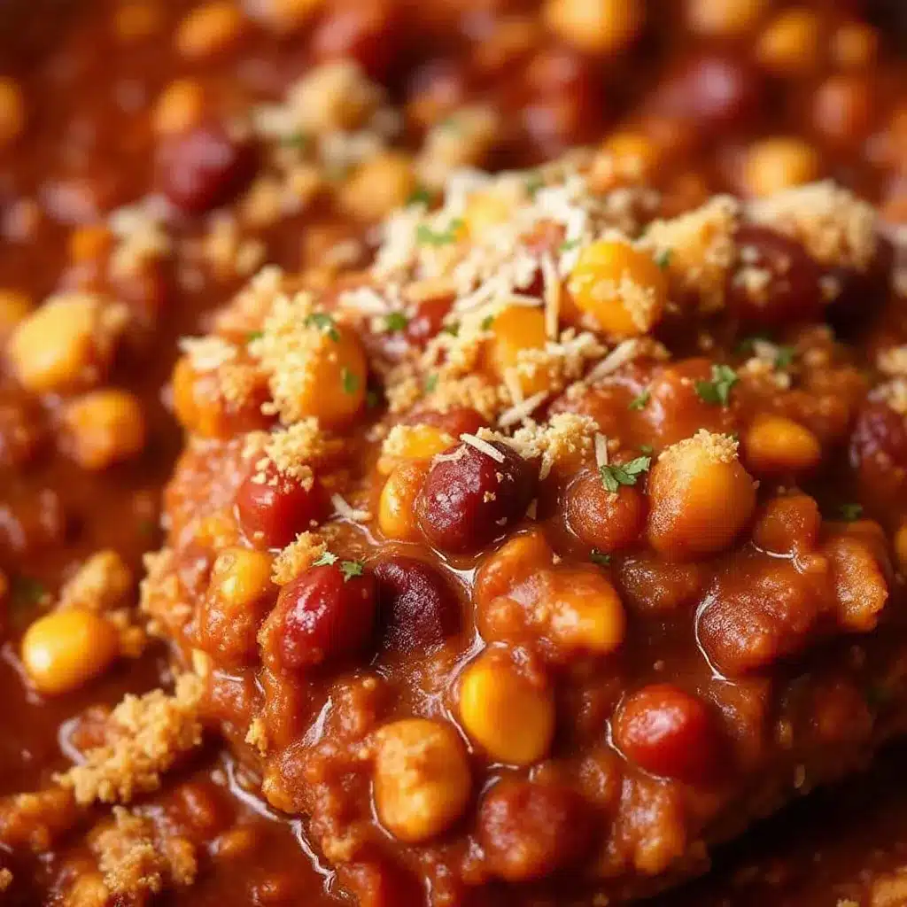 slow cooker football chili preparation steps