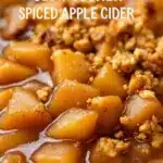 slow cooker spiced apple cider - featured image