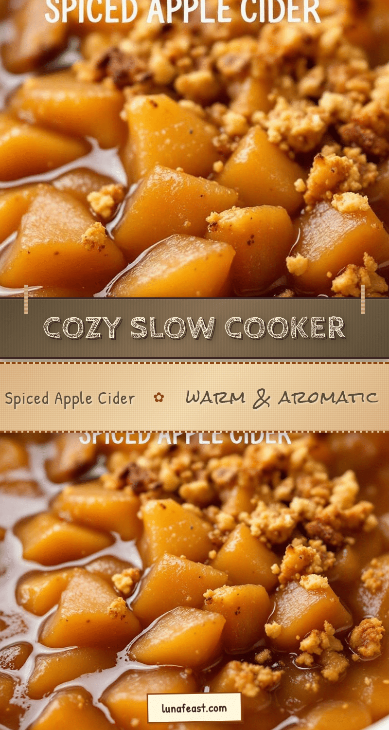 slow cooker spiced apple cider recipe