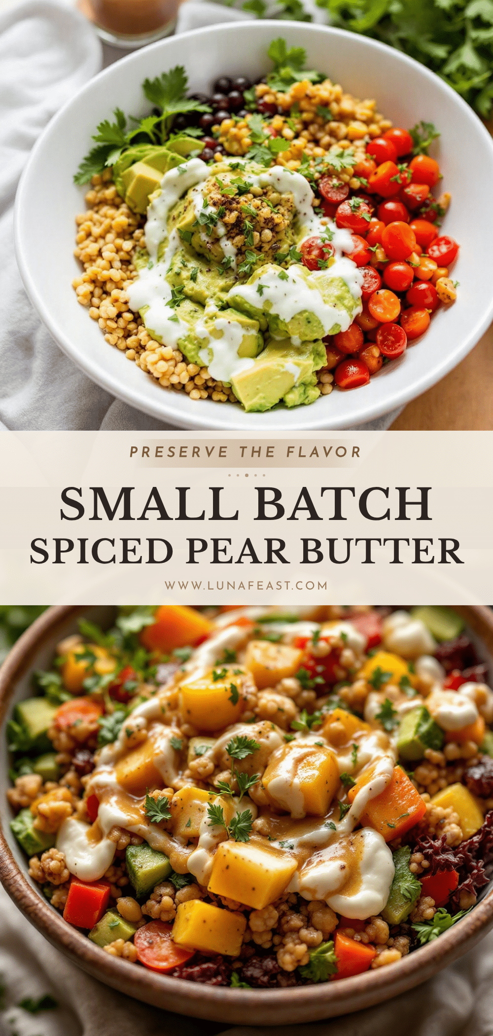 small-batch spiced pear butter for canning recipe
