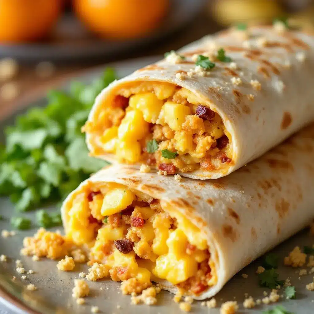 back-to-school freezer breakfast burritos preparation steps