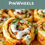 bacon ranch game day pinwheels - featured image
