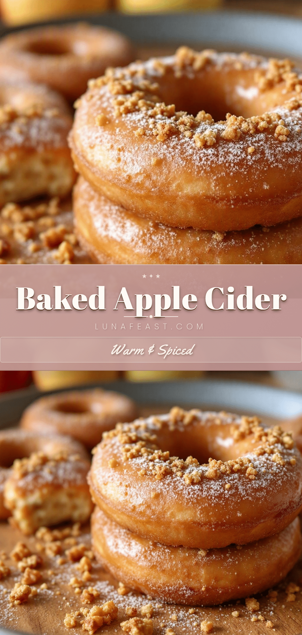 baked apple cider donuts recipe